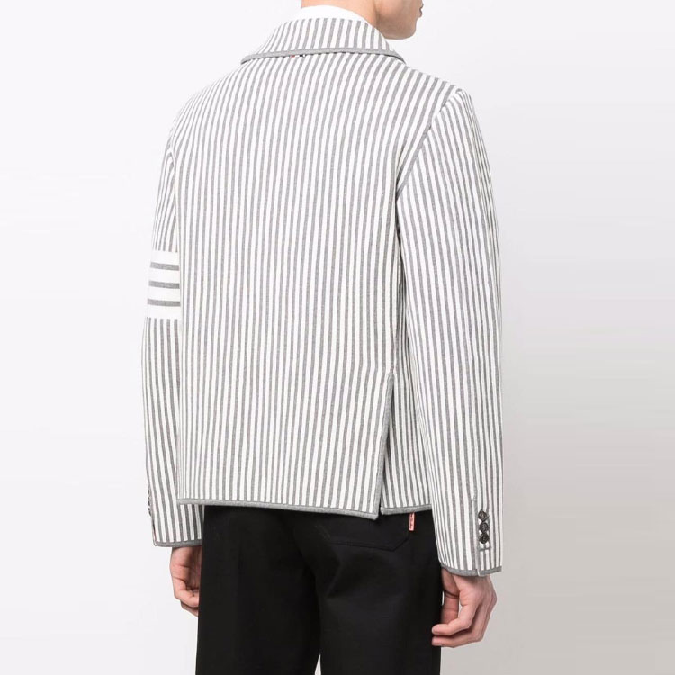 Thom Browne  Single-Breasted Suit with Stripe Detail. MKJ080A-Y3007-055 圖 4