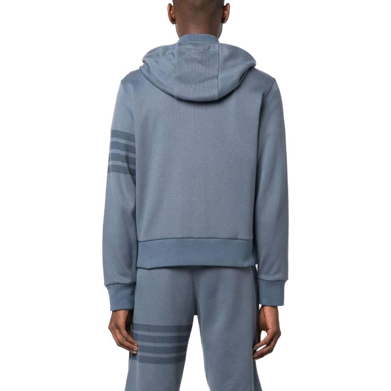 Shop 톰 브라운 슬림핏 긴소매 짐 셔츠 블루. MJT382A07545440