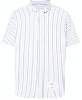 톰브라운 슬림핏 반팔 스트라이프 칼라 셔츠 라이트 블루 MWS314A-F0586-480 Buy 톰브라운 슬림핏 반팔 스트라이프 칼라 셔츠 라이트 블루 MWS314A-F0586-480