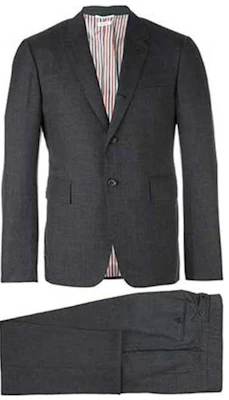 톰 브라운 솔리드 컬러 버튼 정장 세트 MSC001A-00626-025 Order 톰 브라운 솔리드 컬러 버튼 정장 세트 MSC001A-00626-025