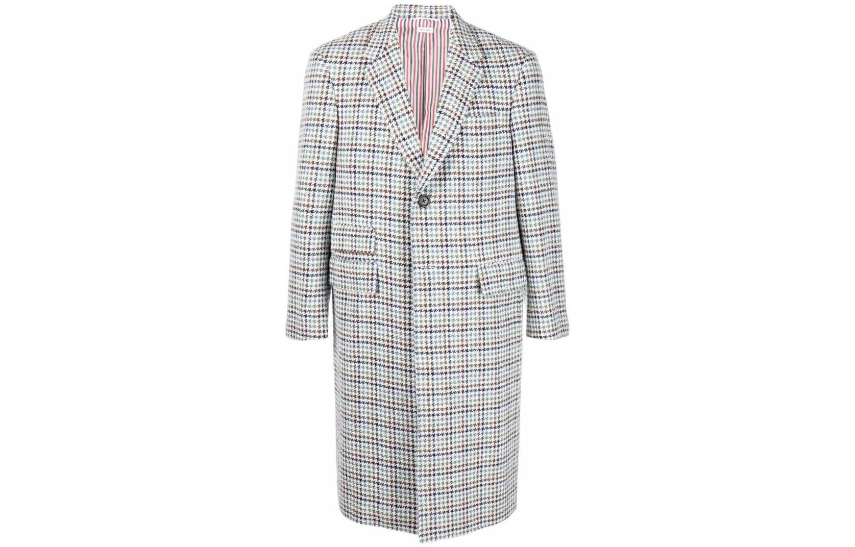 THOM BROWNE  Solid Color Collared Jacket MOC906A-F0049-996