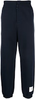 THOM BROWNE Solid Color Knit Jogger Sweatpants. MJQ173A-J0059-415 THOM BROWNE Solid Color Knit Jogger Sweatpants. MJQ173A-J0059-415