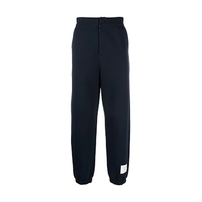 THOM BROWNE Solid Color Knit Jogger Sweatpants. MJQ173A-J0059-415