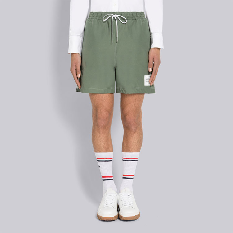 THOM BROWNE  Solid Color Lace-Up Sports Shorts MJQ151A-07651-320 圖 3