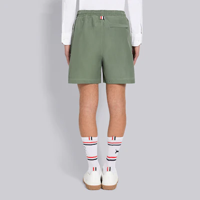 THOM BROWNE Solid Color Lace-Up Sports Shorts MJQ151A-07651-320 Shop THOM BROWNE Solid Color Lace-Up Sports Shorts MJQ151A-07651-320