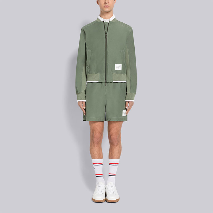 THOM BROWNE  Solid Color Lace-Up Sports Shorts MJQ151A-07651-320 圖 6