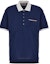 Buy トム ブラウン ソリッドカラー シンプル ポロシャツ - ブルー MJP180A-J0085-435