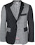 Order THOM BROWNE Solid Color Striped Blazer Jacket - Gray MJC001F-07482-025
