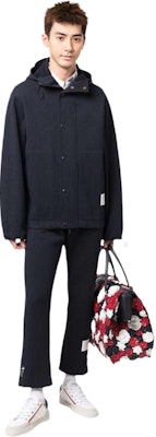 Thom Browne 素色拉鍊連帽外套 單扣設計夾克 MJT320A08085-415 Lookbook Thom Browne 素色拉鍊連帽外套 單扣設計夾克 MJT320A08085-415