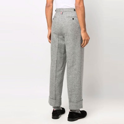 汤姆布朗 高腰纽扣直筒休闲裤 MTC162A-03793-055 Shop 汤姆布朗 高腰纽扣直筒休闲裤 MTC162A-03793-055