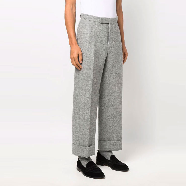 Purchase 汤姆布朗 高腰纽扣直筒休闲裤 MTC162A-03793-055