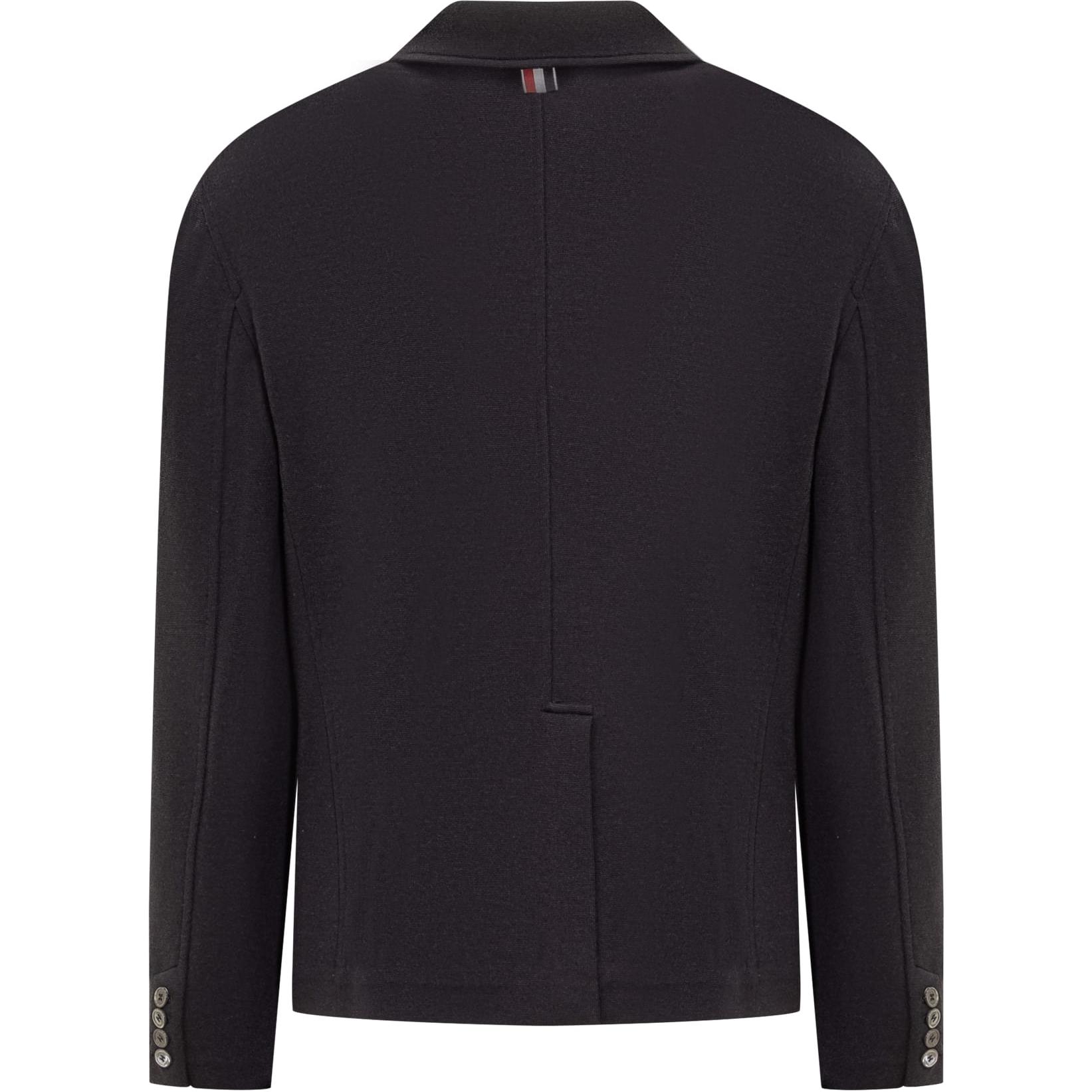 Thom Browne  Solid Navy Blue Single-Breasted Long Sleeve Blazer. MJS308A-J0020-415 圖 3