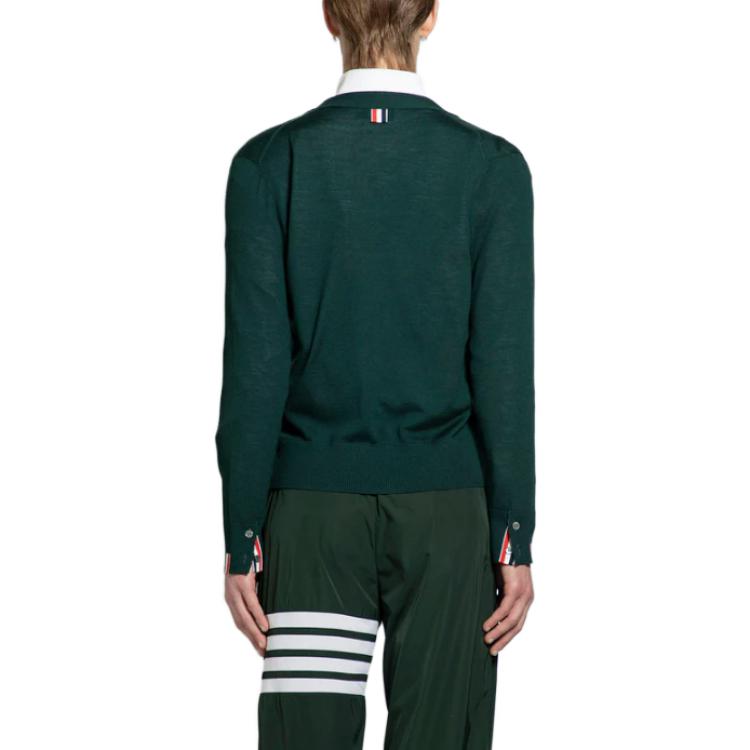 Purchase THOM BROWNE Cárdigan Slim Fit de Cuello V de Manga Larga. MKC489A-Y1014-310