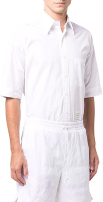 THOM BROWNE 純白襯衫 SS22 系列 MWS257A-03113-100 Shop THOM BROWNE 純白襯衫 SS22 系列 MWS257A-03113-100