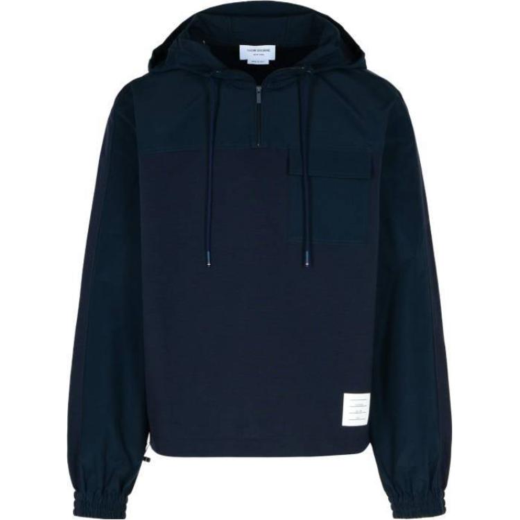 Thom Browne  Solid Zip-Up Hoodie Jacket Lake Blue MJT498A-07651-415 圖 2