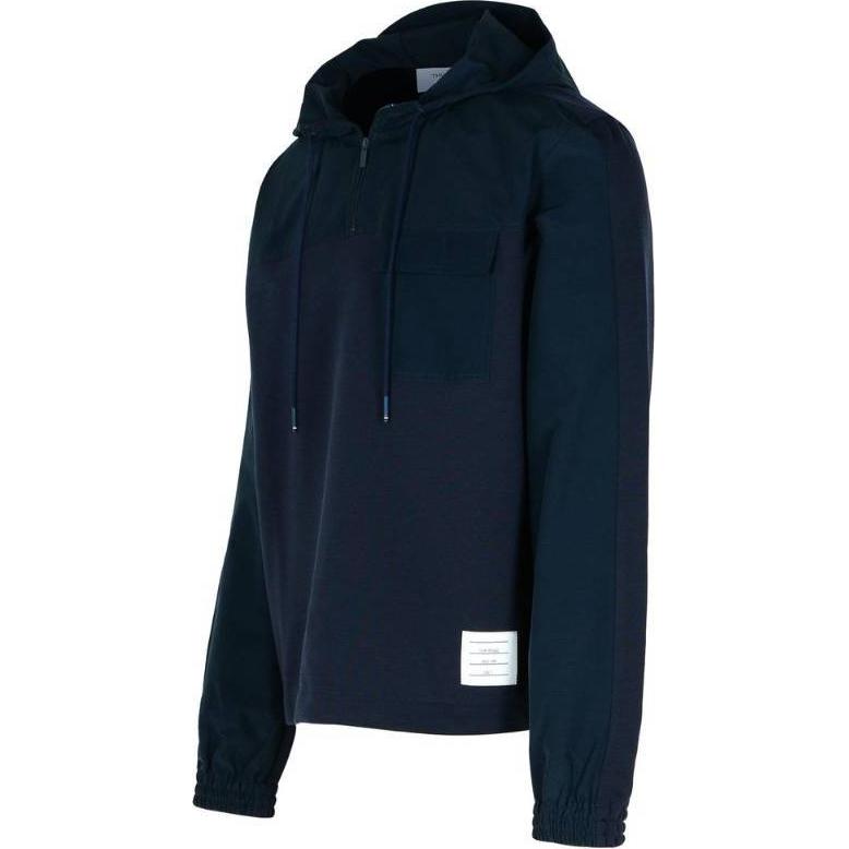 Thom Browne  Solid Zip-Up Hoodie Jacket Lake Blue MJT498A-07651-415 圖 4