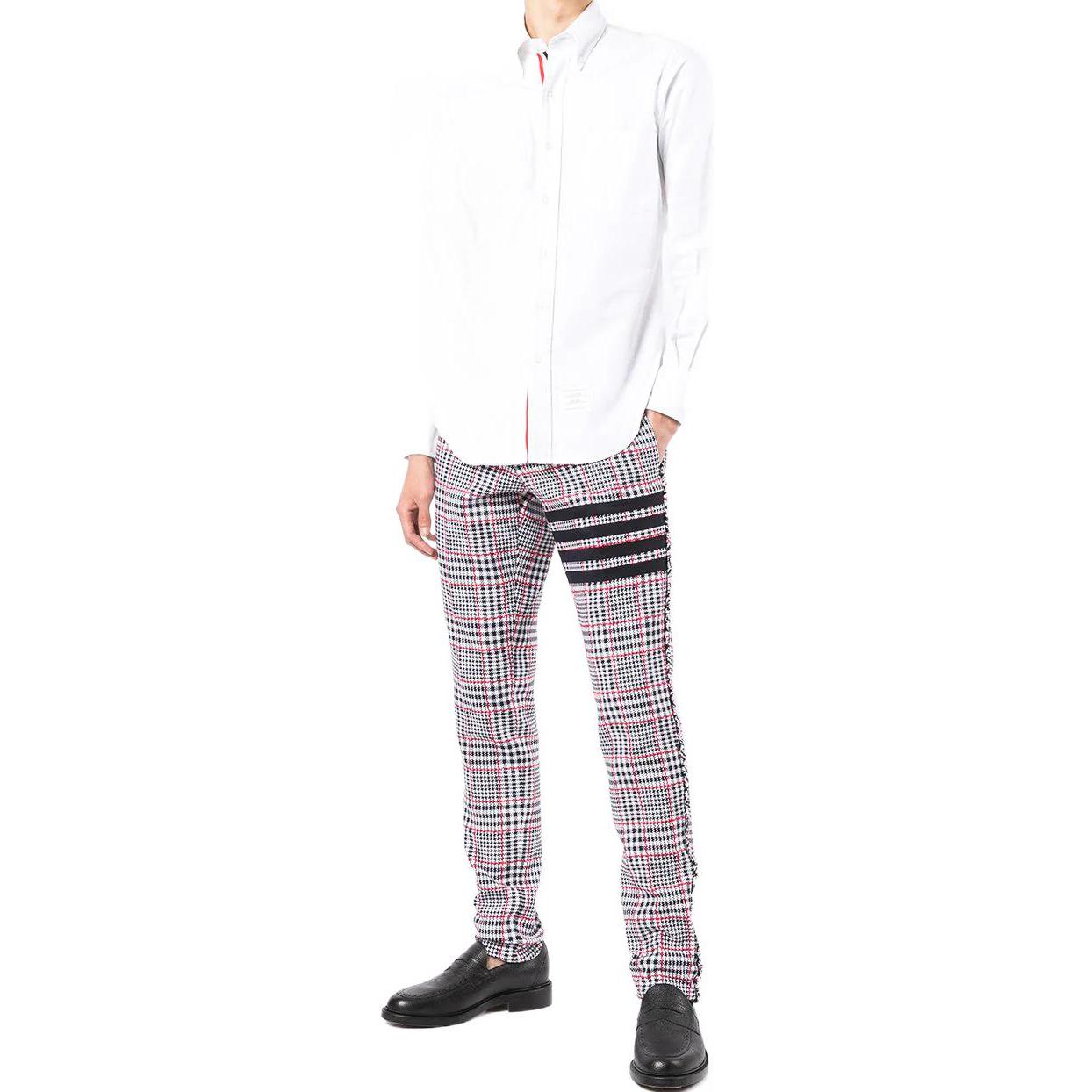 Lookbook 汤姆布朗 条纹格纹直筒休闲裤 MTU307T-07888-960