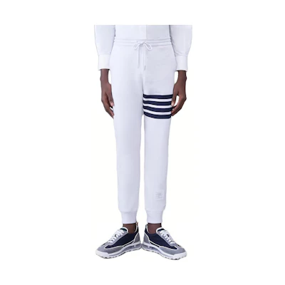 Thom Browne Striped Drawstring Jogger Sweatpants Casual Trousers MJQ008H00535