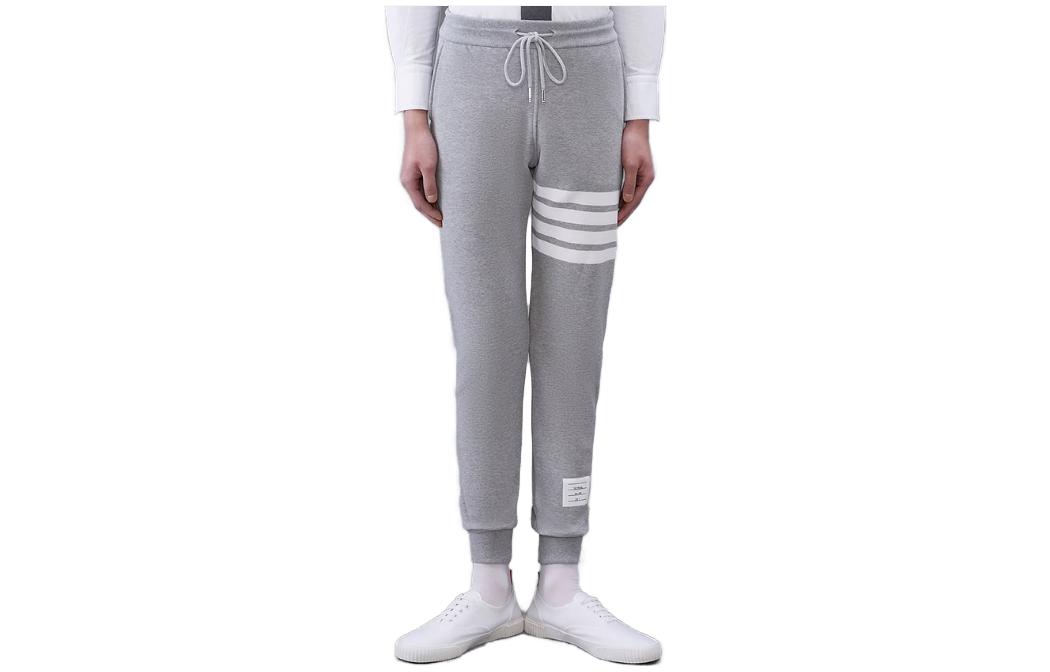 Shop Pantalones Jogger Casuales con Cuerda y Rayas Thom Browne. MJQ008H00535