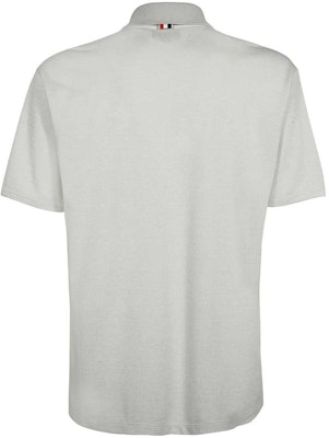 톰 브라운 스트라이프 반팔 폴로 셔츠 - 그레이 MJP180A-J0085-113 Lookbook 톰 브라운 스트라이프 반팔 폴로 셔츠 - 그레이 MJP180A-J0085-113