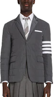 Shop Thom Browne 条纹修身西装外套 MJD088-X07259-035