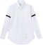 Buy THOM BROWNE Kemeja Putih Patchwork Single-Breasted Spring Fall MWL150B-06177-992