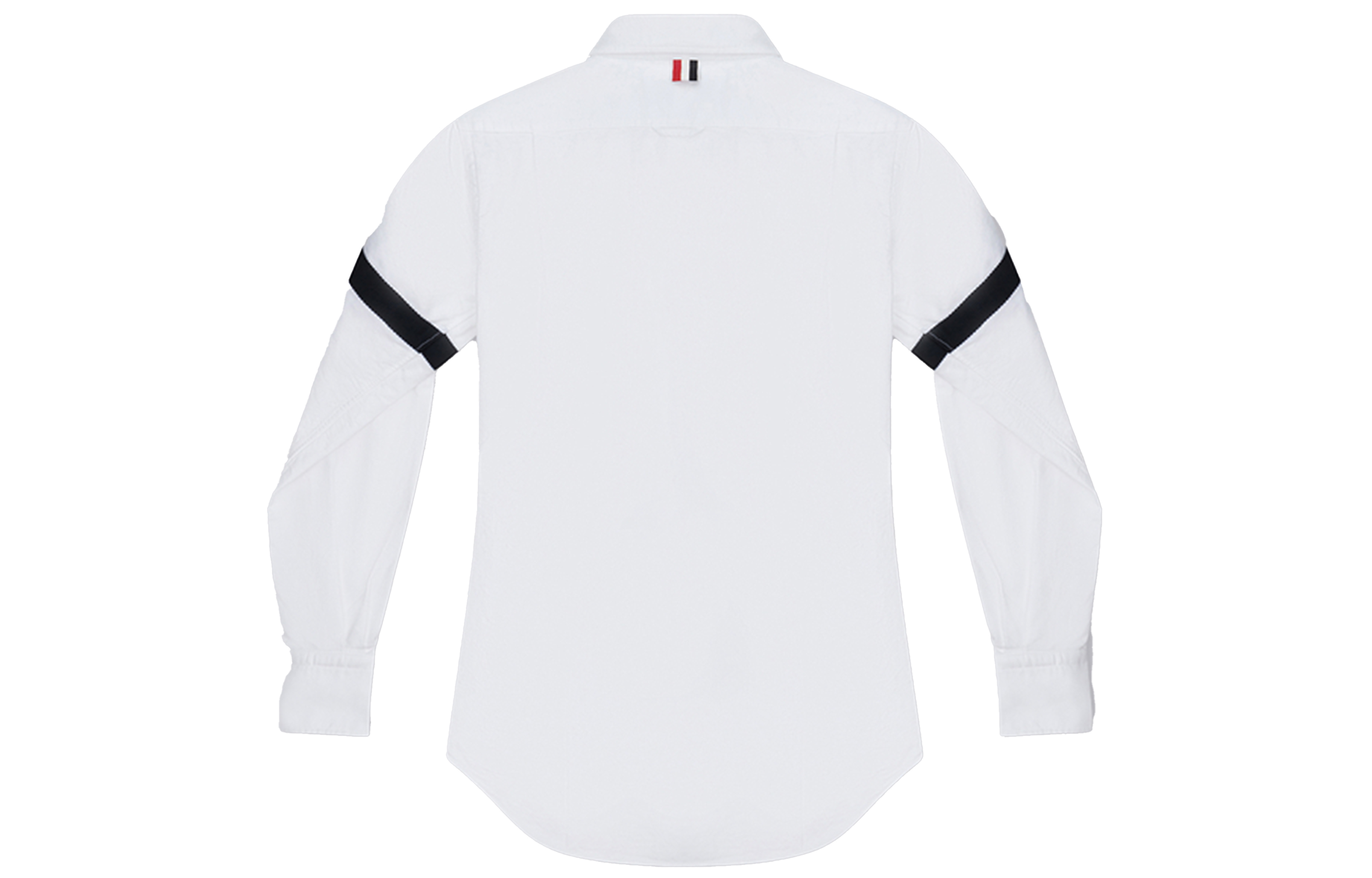 Lookbook THOM BROWNE Kemeja Putih Patchwork Single-Breasted Spring Fall MWL150B-06177-992