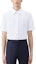 Sizing THOM BROWNE 白色短袖釦領襯衫 - 極簡舒適設計 MWS239E-F0313-100