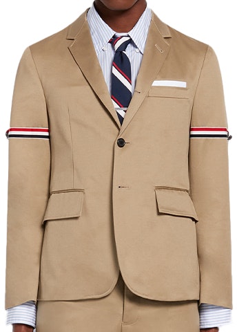 thom-browne-beige-twill-cotton-solid-blazer-mju-527-a-03788-275