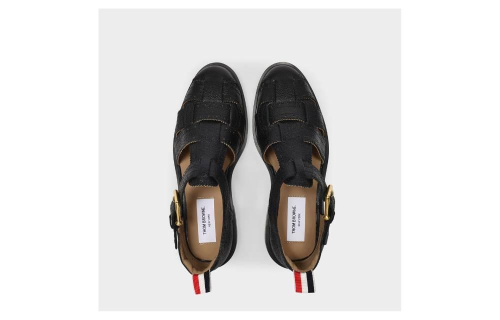 Thom Browne Black Flat Shoes , Black Flat Shoes 'JW_21619032095017066996' 'JW_216190320950170669' 圖 2