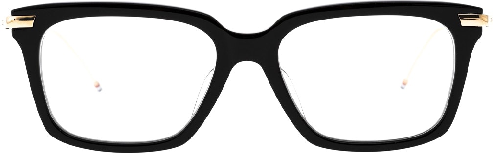 thom-browne-black-frame-gold-temple-square-glasses-unisex-couple-style-tb-701-a-blk-gld-53