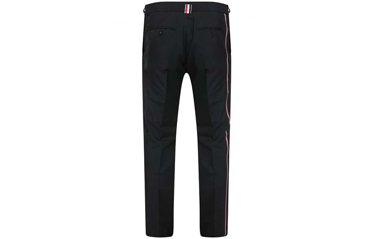 Lookbook 汤姆布朗黑色低腰条纹长裤 MTC042C-02872-001