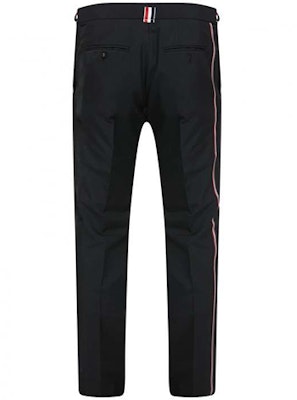 汤姆布朗黑色低腰条纹长裤 MTC042C-02872-001 Lookbook 汤姆布朗黑色低腰条纹长裤 MTC042C-02872-001