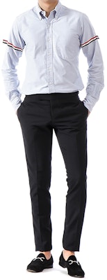 汤姆布朗黑色低腰条纹长裤 MTC042C-02872-001 Shop 汤姆布朗黑色低腰条纹长裤 MTC042C-02872-001