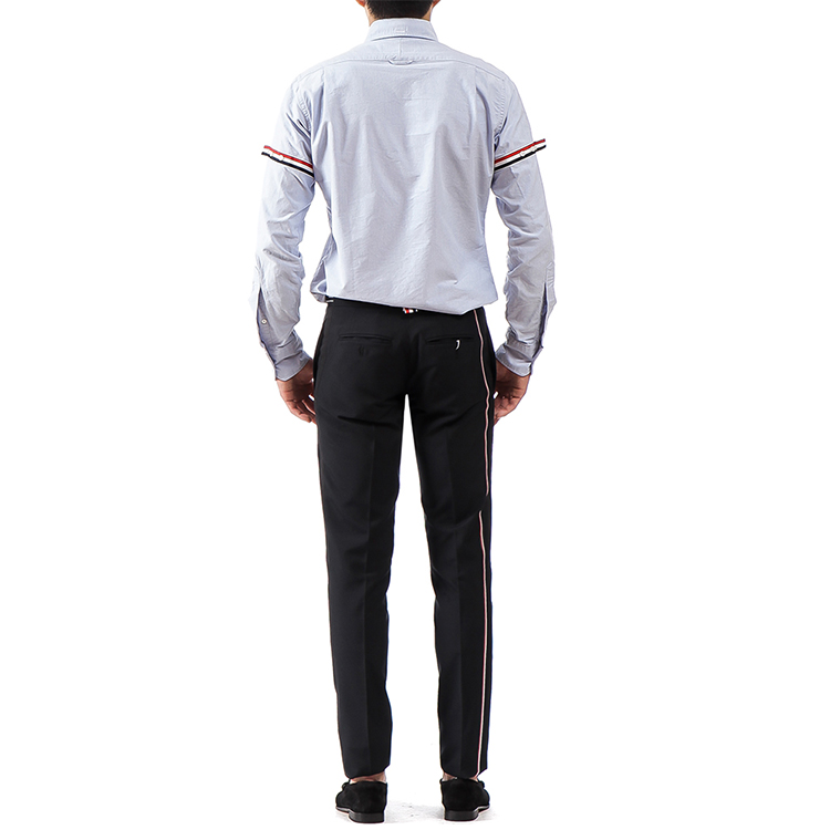 Purchase 汤姆布朗黑色低腰条纹长裤 MTC042C-02872-001