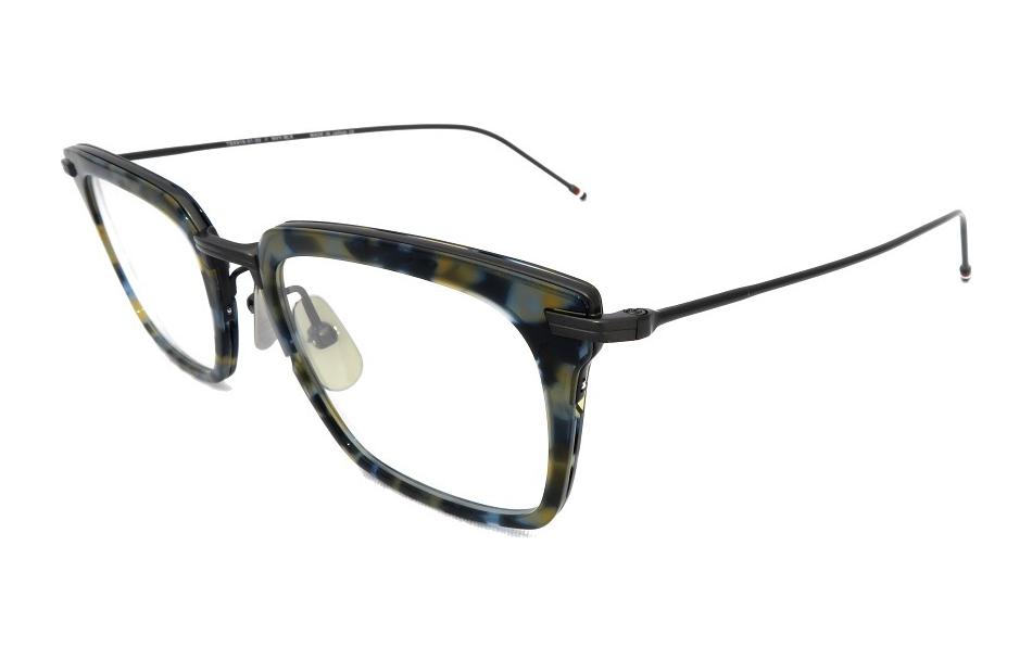 Order トムブラウン ブラック 長方形 合金 光学メガネ ユニセックス ファッションフレーム TBX916-51-02