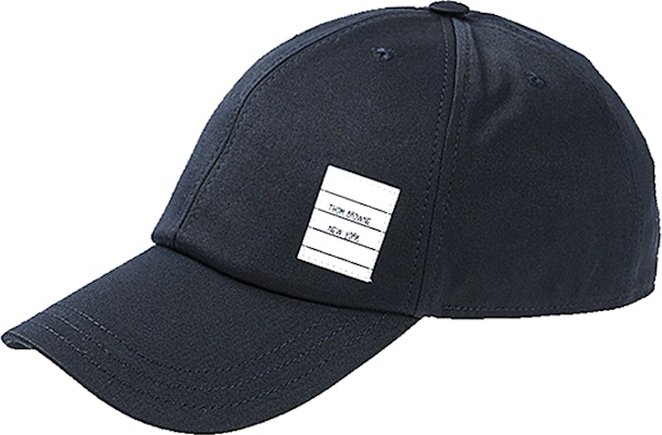 トムブラウン ブルー コットン ベースボールキャップ ユニセックス カップル向け MHC328A-03788-415 Lookbook トムブラウン ブルー コットン ベースボールキャップ ユニセックス カップル向け MHC328A-03788-415