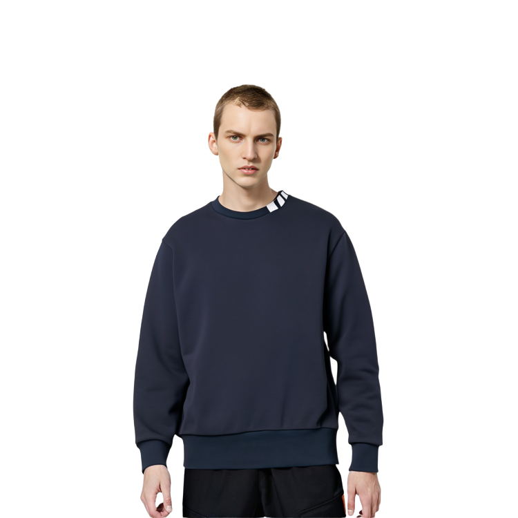 Details for トム・ブラウン ブルー 4ストライプ インレイ 長袖カジュアルスウェットシャツ MJT255A-06931-415