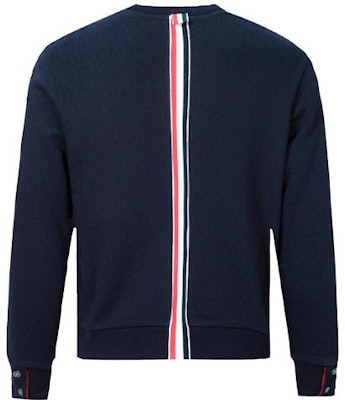 トムブラウン ブルーアイヴィーボーイクルーネックスウェットシャツ スリーストライプ MJT085A-03377-415 Lookbook トムブラウン ブルーアイヴィーボーイクルーネックスウェットシャツ スリーストライプ MJT085A-03377-415