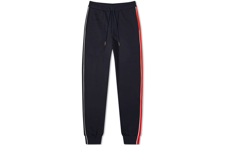 THOM BROWNE Blue Side Stripe Sweatpants Spring Autumn Back To School MJQ091A-06168-415