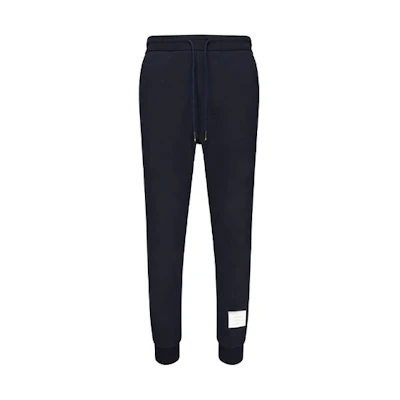 Thom Browne Blue Sweatpants with Tricolor Stripe - Fall Edition MJQ066A-03377-415