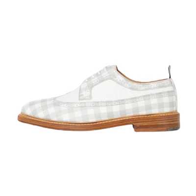 Thom Browne Brogue 'Grey White Checkered Print'