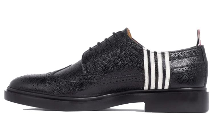 Thom Browne Brogue 'Pebble Grain Black' MFD006A00198001