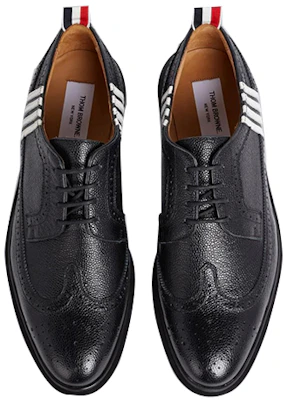 Thom Browne 布洛克鞋 '鹅卵石纹黑色' MFD006A00198001 Shop Thom Browne 布洛克鞋 '鹅卵石纹黑色' MFD006A00198001