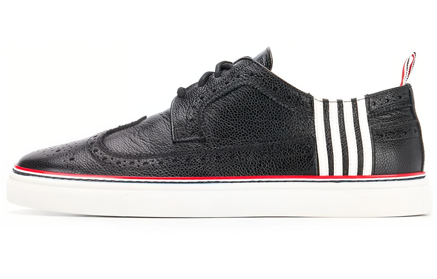 Thom Browne Brogue Sneaker 'Black Stripes' MFD138B00198001