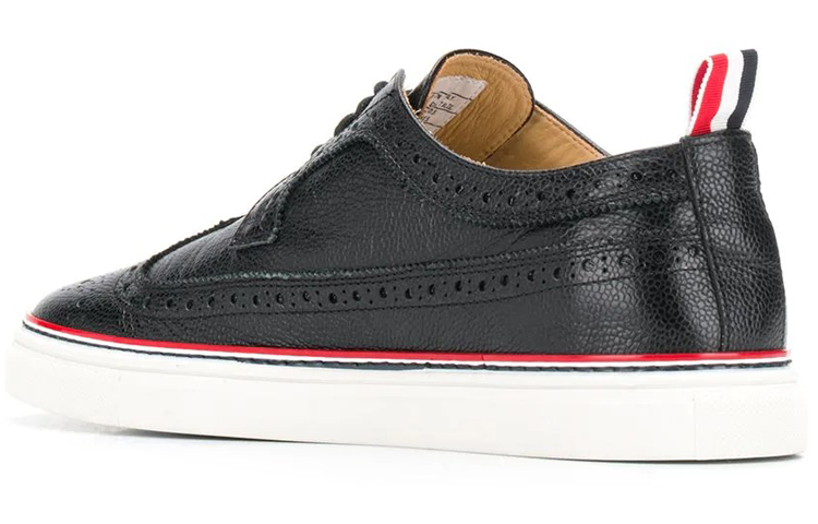 Lookbook Thom Browne Brogue Sneaker 'Black Stripes' MFD138B00198001