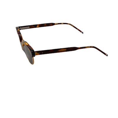 Thom Browne Browline Titanium Sunglasses for Men in Tortoiseshell. UES702AG0003
