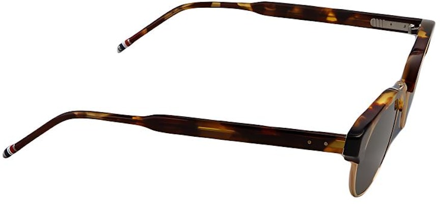 Thom Browne Browline Titanium Sunglasses for Men in Tortoiseshell. UES702AG0003 Shop Thom Browne Browline Titanium Sunglasses for Men in Tortoiseshell. UES702AG0003
