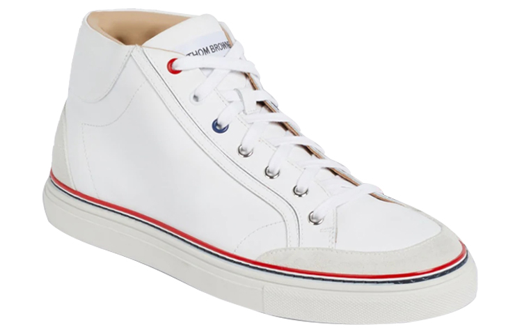 Thom Browne Calfskin Sneaker 'White' 圖 3