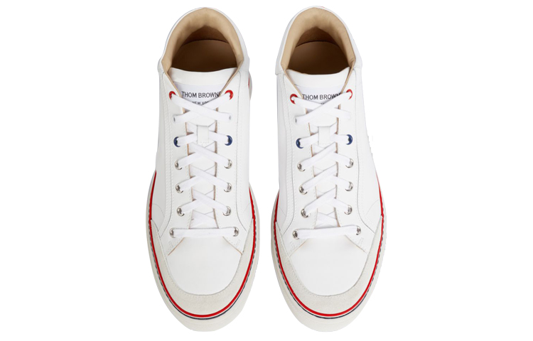 Thom Browne Calfskin Sneaker 'White' 圖 4